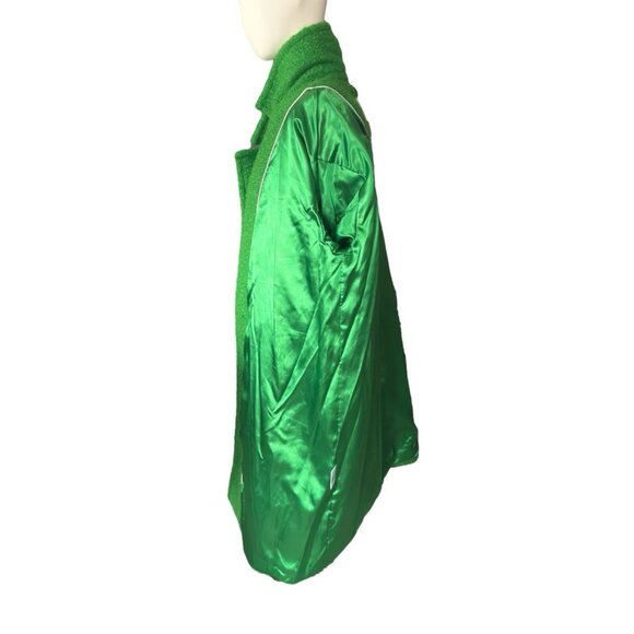 NWT BCBGeneration Kelly Green Boucle Walker Coat with Pockets Women's XXL - Picture 8 of 15